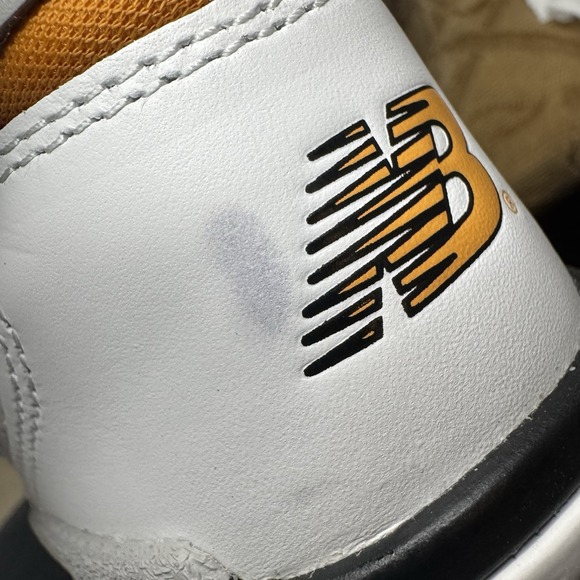 New Balance 650R Canyon Gold White High‎ Top Sneakers - BB650RCL Size 7D - Picture 9 of 10